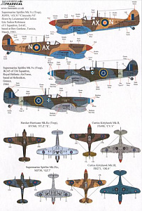 Декаль 1/48 Fighters over North Africa and the Mediterranean Pt.2 (6) (Xtradecal)