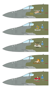 Декаль 1/72 Strategic Air Command Rockwell B-1B Lancer This (Caracal Models)