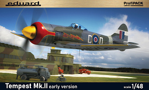 Сборная модель 1/48 Hawker Tempest Mk.II early version ProfiPACK (Eduard kits)