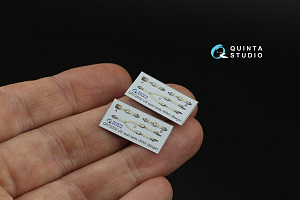 Комплект ремней для самолета ВВС США, бело-бежевый, ВМВ (2 шт)