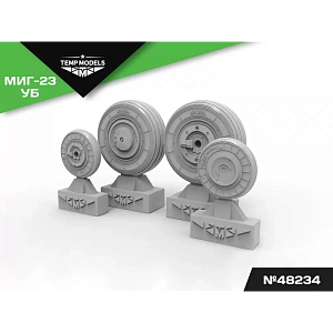 Дополнения из смолы 1/48 Колеса шасси МиГ-23 УБ (Temp Models)