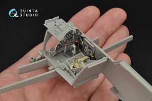 3D Декаль интерьера кабины Bf 109E-4 (для модели Cyber-hobby/Dragon)