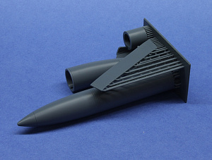 Дополнения из смолы 1/32 Mirage III топливные баки 1300л.2 шт. комплект (KepModels)