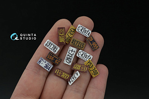 Автомобильные номера США, юго-западные штаты, 1940-1950 (для всех моделей) (на метал. основании)