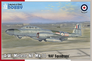 Сборная модель 1/72 A.W. Meteor NF Mk.11 'RAF Squandrons' (Special Hobby)