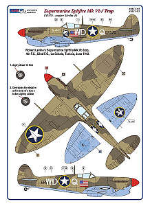 Декаль 1/72 Supermarine Spitfire Mk.V / Trop - 2 decal version (AML)