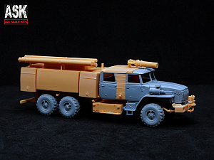 Конверсионный набор 1/72 Набор аэродромного пожарного автомобиля АА-8,0-55/60(4320) (ASK)
