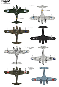 Декаль 1/48 Avro Anson Mk.I Part 3 (6) (Xtradecal)