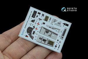 3D Декаль интерьера кабины F3F-2 (Academy/Accurate Miniatures)