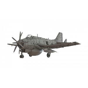 Сборная модель 1/48 Fairey Gannet AEW.3 (Sword) (повреждённая упаковка)