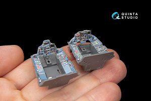 3D Декаль интерьера кабины Су-27УБ (для модели GWH)