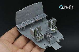 3D Декаль интерьера кабины UH-1B (Trumpeter)