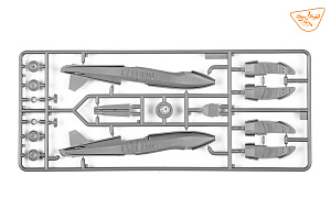 Сборная модель 1/72 de Havilland DH.88 Comet Advanced kit (Clear Prop)