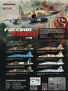 Сборная модель 1/48 Northrop F-5 Freedom Tiger Limited Edition (Eduard kits)