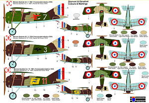 Сборная модель 1/72 Morane-Saulnier MS A.I 'Over France' (Kovozavody Prostejov) (уценка)