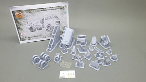 Сборная модель (смола) 1/72 Топливозаправщик ТЗ-7,5 на базе МАЗ 5335 (KepModels)