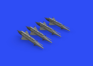 Дополнения из смолы 1/48 Ракеты РС-2У для МИГ-19ПМ