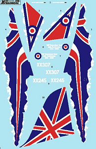 Декаль 1/32 BAe Hawk T.1A (1) (Xtradecal)