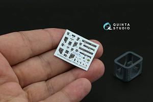 3D Декаль интерьера кабины Mirage 2000D (Modelsvit) (с 3D-печатными деталями)