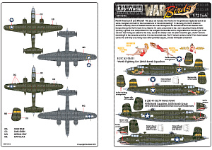 Декаль 1/72 North-American B-25C Mitchell (Kits-World)