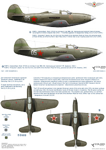 Декаль 1/72 Р-39 in the Fleet Air Force (Colibri Decals)