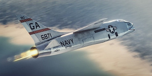 Сборная модель 1/72 Vought RF-8A Crusader Photo-Recon over Cuba (Sword)