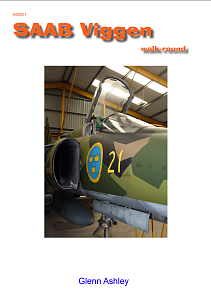 Авиационные книги Saab Viggen walk round. 50 A4 pages (GA Publishing)