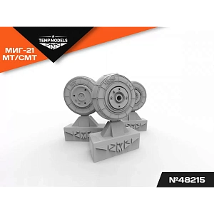 Дополнения из смолы 1/48 Колеса шасси МиГ-21 МТ/СМТ (Temp Models)