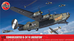 Сборная модель 1/72 Consolidated B-24H Liberator (Airfix) (повреждённая упаковка)