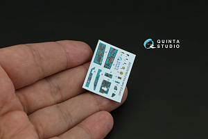 3D Декаль интерьера кабины МиГ-21БИС Ранний (с системой Лазурь-М) (Eduard) (с 3D-печатными деталями)