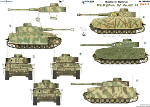 Декаль 1/35 Pz.Kpfw. IV Ausf. Н Part II (Colibri Decals)