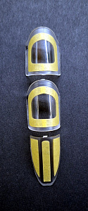 Republic F-105G Thunderchief wheels and canopy frame paint mask (outside only) (Trumpeter)