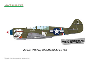 Сборная модель 1/48 Curtiss P-40N Warhawk (Royal Class, Dual Combo) (Eduard kits)