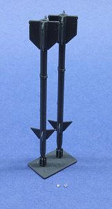 Дополнения из смолы 1/32 Ракета AIM-9E 4 шт. комплект (KepModels)