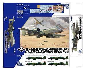 Сборная модель 1/48 A-10A Thunderbolt II (Great Wall Hobby) (Great Wall Hobby)