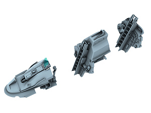 ЗD Декаль кабины для Су-30СМ (Звезда) (с 3D-печатными смоляными деталями)