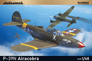 Сборная модель 1/48 Bell P-39N Airacobra The ProfiPACK (Eduard kits)