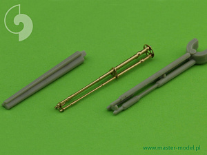 Дополнения из латуни 1/72 Стволы к трехствольному орудию M197