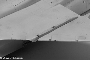 Дополнения из смолы 1/48 Надкрыльевой пилон и лончер LAU-7 для SEPECAT Jaguar