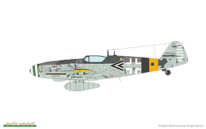 Сборная модель 1/72 Messerschmitt Bf-109G GUSTAV pt. 2 DUAL COMBO (Eduard kits)