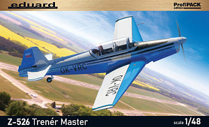 Сборная модель 1/48 Z-526 Trenér Master (PROFIPACK) (Eduard kits)