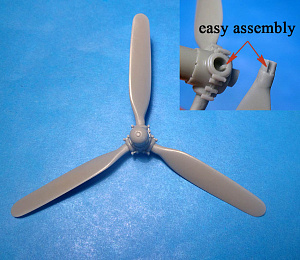 Дополнения из смолы 1/48 B-24/B-17 propellers (wide blades) (Vector)