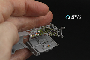 3D Декаль интерьера кабины A6M5 Zero, пр-ва Mitsubishi (Fine Molds)