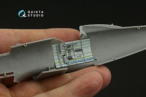 3D Декаль интерьера кабины Macchi C.202 Folgore поздний (Hasegawa/Eduard)