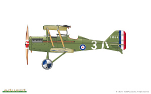 Сборная модель 1/48 Royal Aircraft Factory S.E.5a Wolseley "Profipack Edition" (Eduard kits)