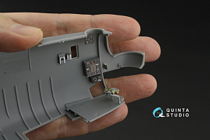 3D Декаль интерьера кабины B-24D/B-24J Liberator: носовой, центральный и задний отсеки (Hobby Boss)