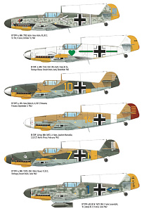 Сборная модель 1/48 Messerschmitt Bf-109F-4 ProfiPACK edition (Eduard kits)