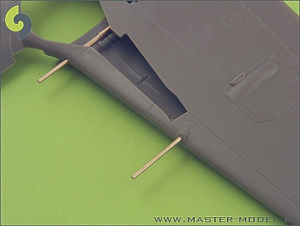 Дополнения из латуни 1/48 Focke-Wulf Fw-190A-7/A-8 Пушечные и пулеметные стволы & Pitot Tube