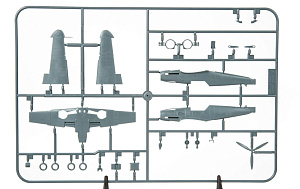 Сборная модель 1/72 Messerschmitt Bf-109F (Dual Combo) (Eduard kits)