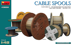 Основание для диорам 1/48 Cable Spools (8 pcs.) (MiniArt)